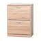 Stylish Wooden Shoe Cabinet with Flip Doors | Flat Pack | Organize Hallway in Style